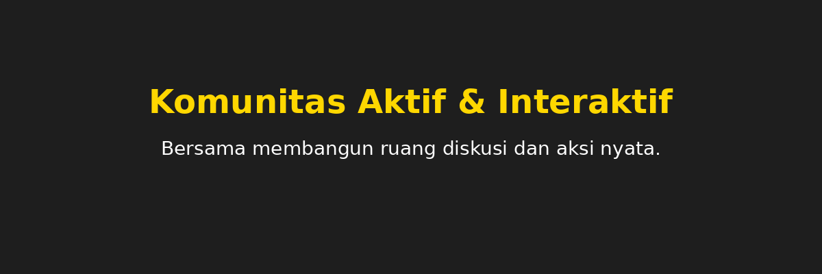 Komunitas Interaktif